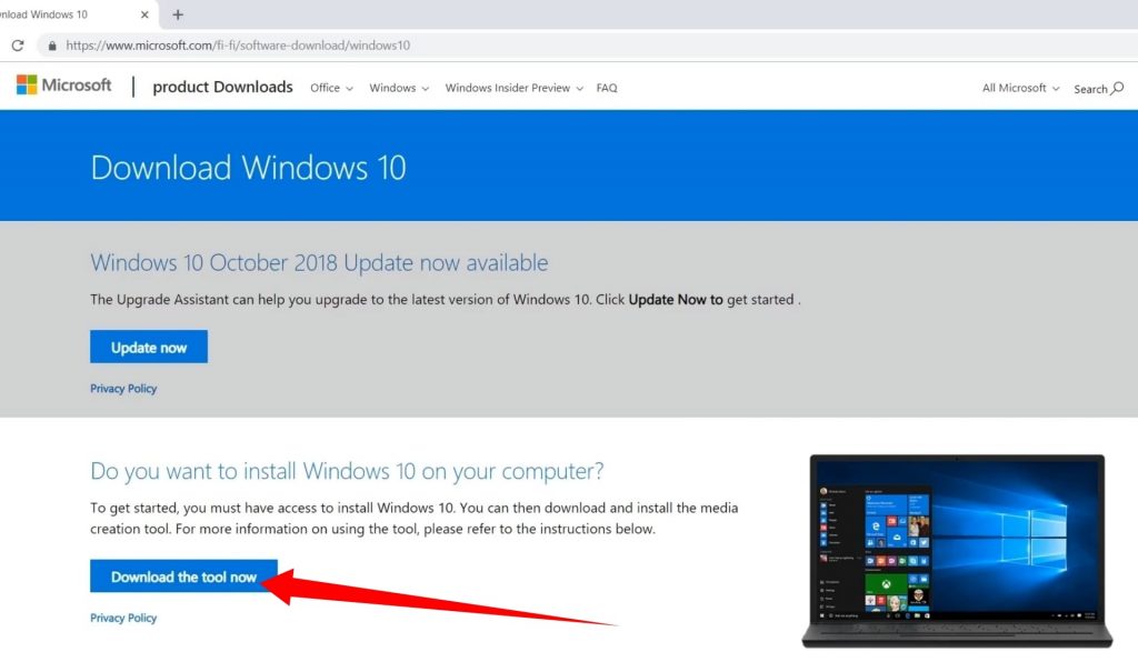 Download Windows 10 ISO File Using Media Creation Tool Free And Legal