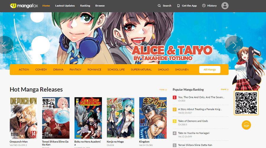 Best Myreadingmanga Alternatives To Read Online Manga Free