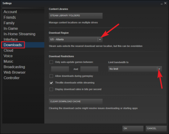 how to make pc games download faster
