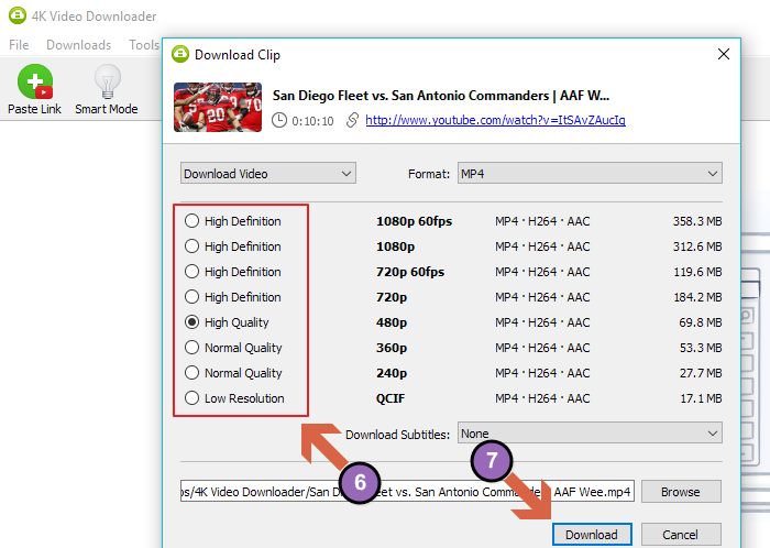 how to download videos 1080p from youtube for free