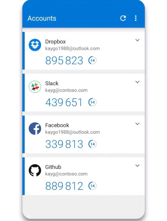 moving microsoft authenticator to new phone