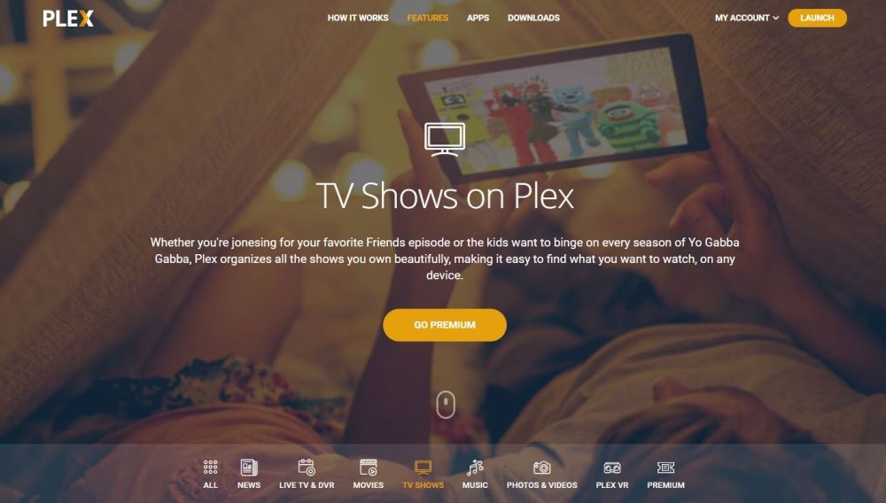 how to set up plex media server without pc