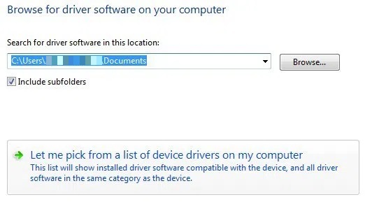 USB Device Not Recognized