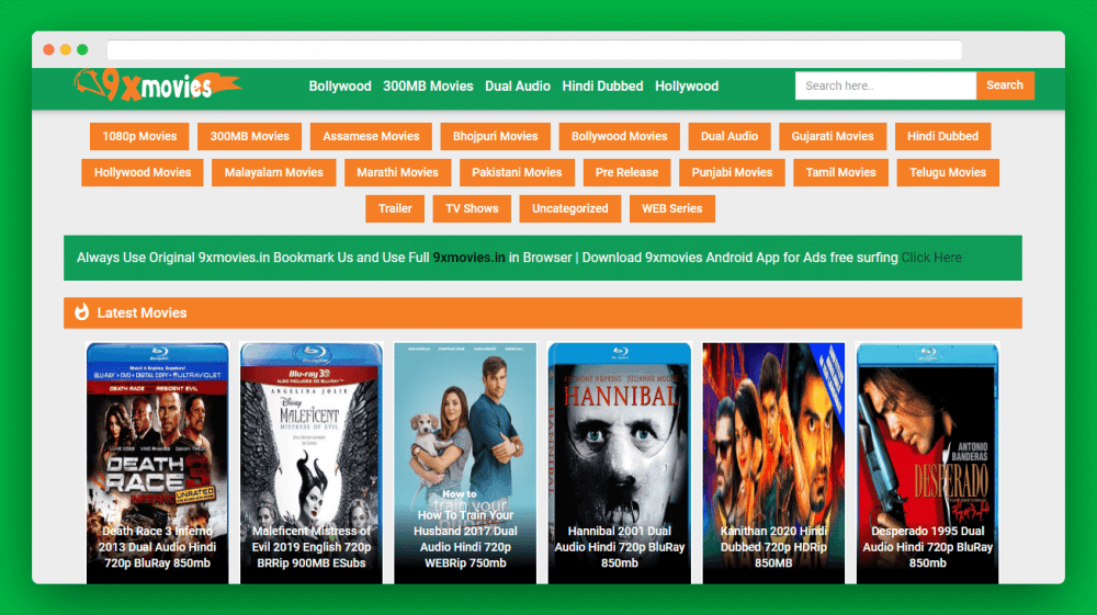 9xMovies Alternatives