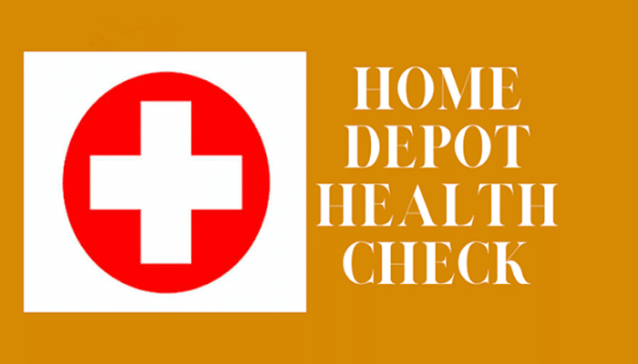 Home Depot Health Check App Login