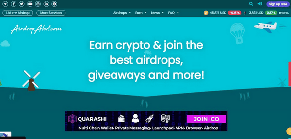 Cryptocurrency Airdrops